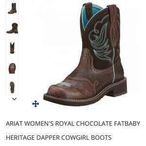 Ariat Woman’s Royal Chocolate Fatbaby Boots